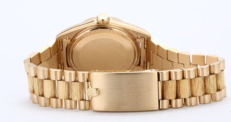 Rolex President 1807 Champagne Pie Pan Dial