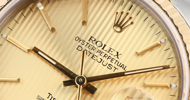 Rolex Datejust 16233 Tiffany & Co Dial