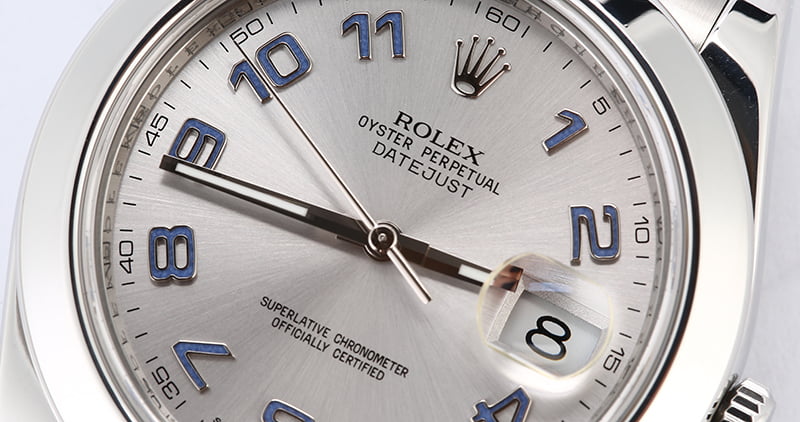 Men's Rolex Datejust II Ref 116300 Rhodium Arabic Dial