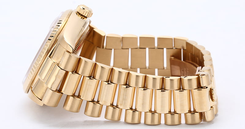 Used Rolex President 18038 Yellow Gold Watch