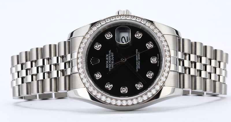 Rolex Datejust 116244 Diamond Dial & Bezel
