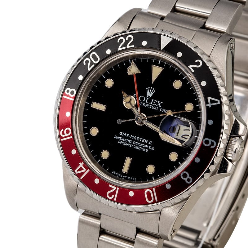 Men's Rolex GMT-Master 16760 'Fat Lady Coke'