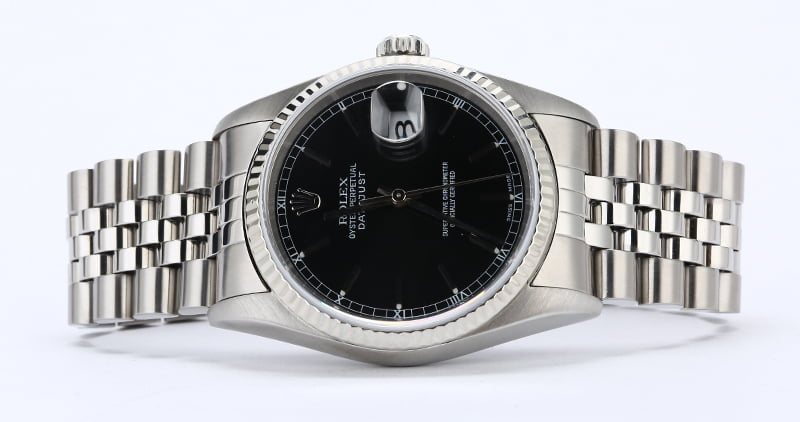 Used Rolex Datejust 16234 Black Dial