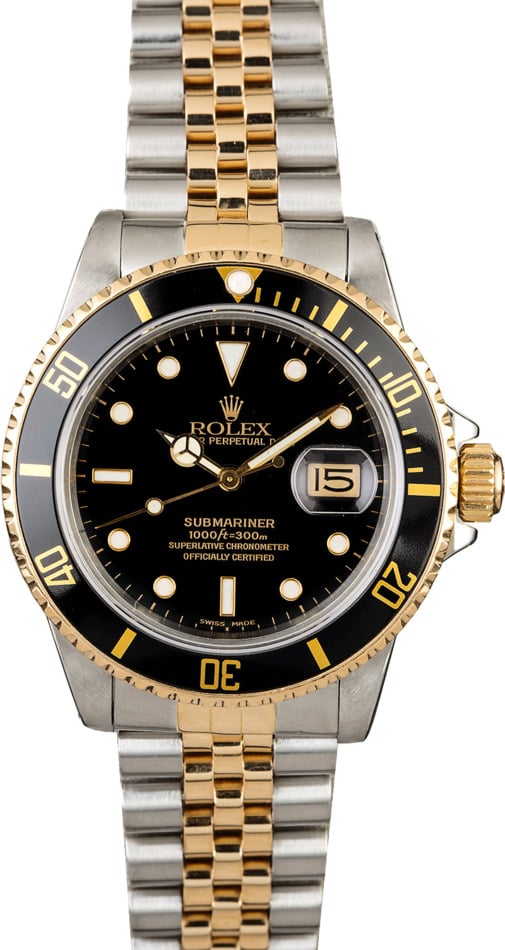 rolex jubilee two tone