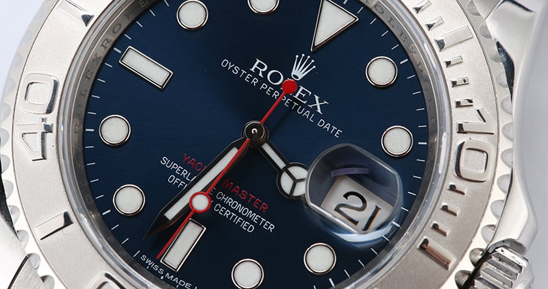 Rolex Yacht-Master 116622 Blue Luminescent Dial