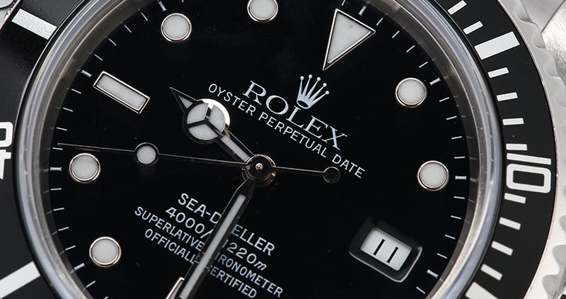Rolex Sea-Dweller 16600 Timing Bezel