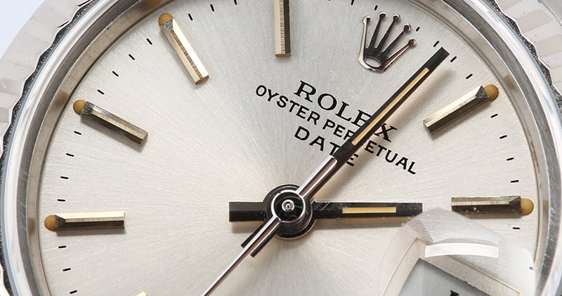 Rolex Ladies Datejust 69174 Silver Dial