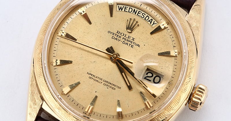 Vintage Rolex Day-Date 1806 'Pie Pan' Dial