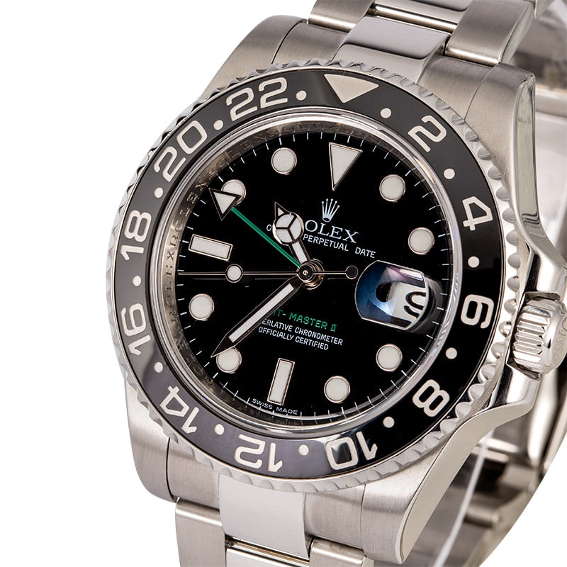 Used Rolex GMT-Master II Ref 116710 Steel Oyster Band