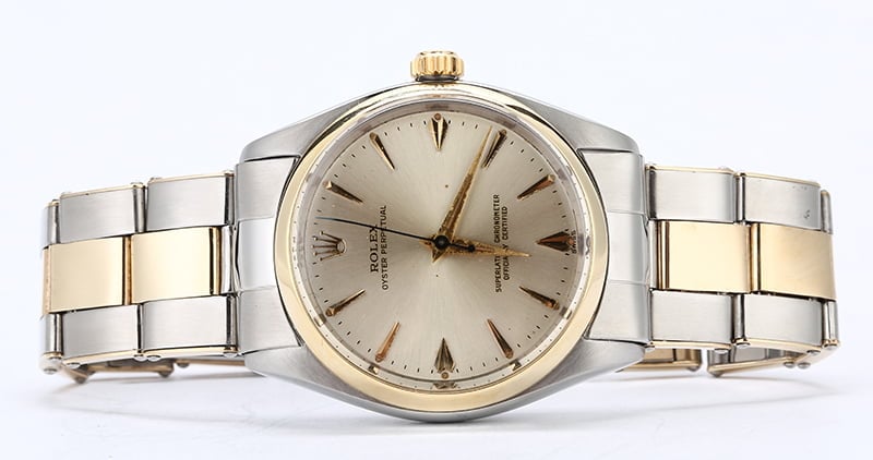 Vintage Rolex Oyster Perpetual 1002 Two Tone