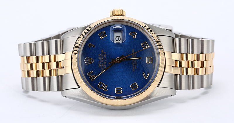 Rolex Datejust 16013 Blue Jubilee Dial