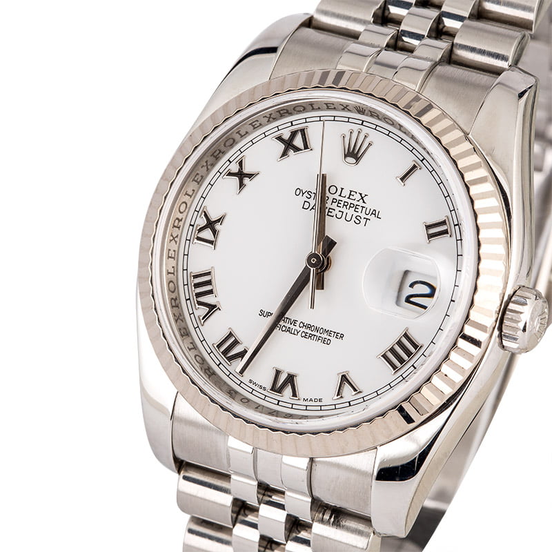 Unworn Rolex Datejust 116234 Steel Jubilee