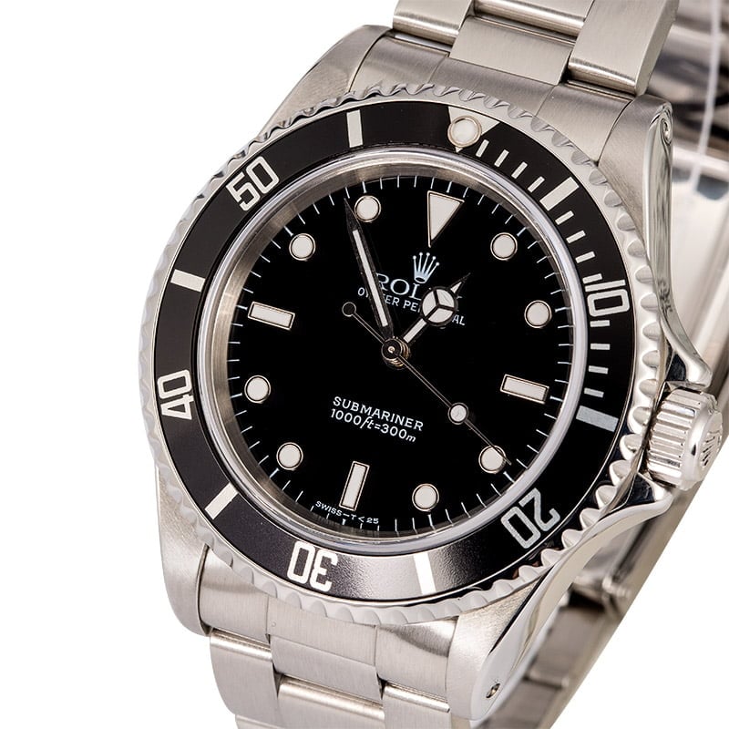 Used Rolex No Date Submariner 14060