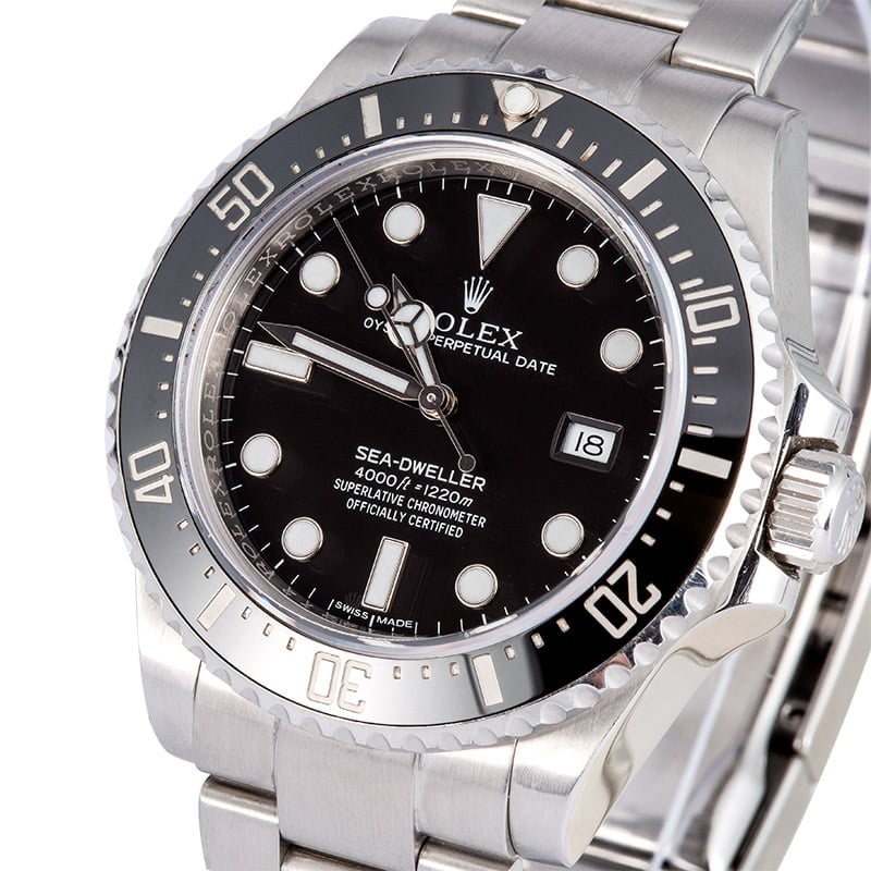 Used Rolex Sea-Dweller 116600 Ceramic Bezel