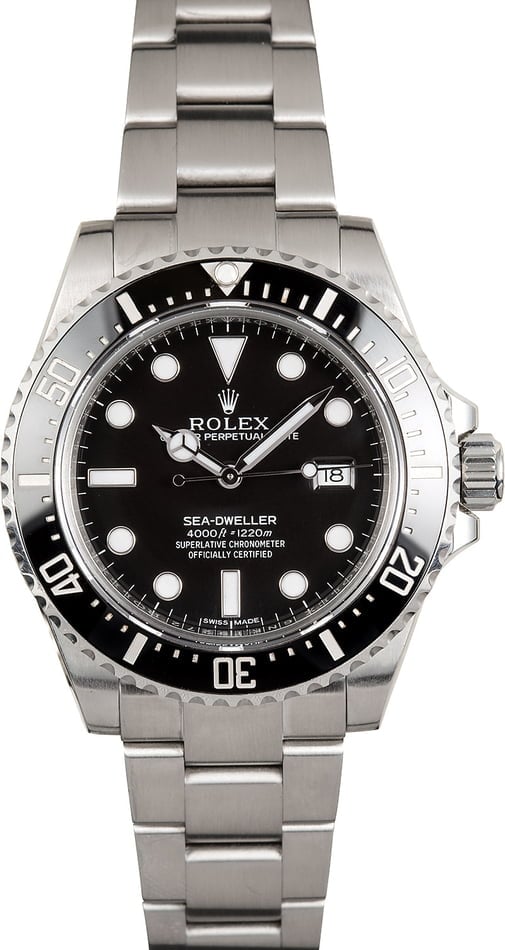 Used Rolex Sea-Dweller 116600 Ceramic Bezel