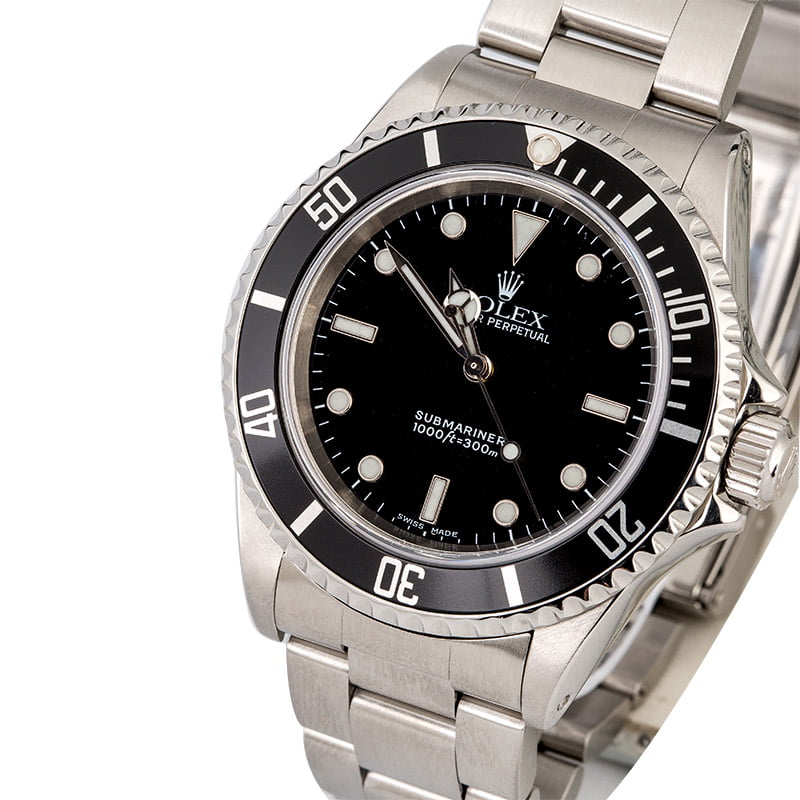 Pre-Owned Rolex Submariner 14060 No Date