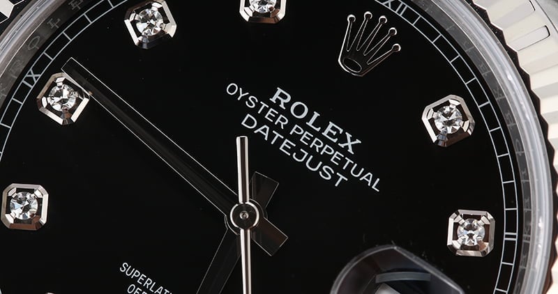 Rolex Datejust II Ref 126334 Black Diamond Dial
