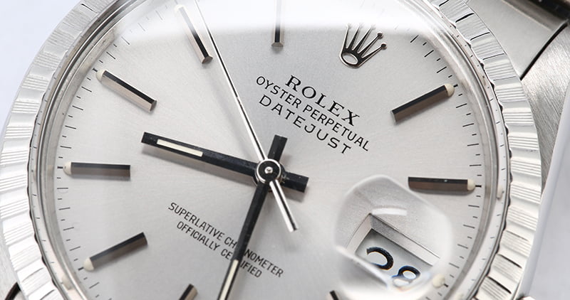 PreOwned Rolex Datejust 16030 Silver Dial