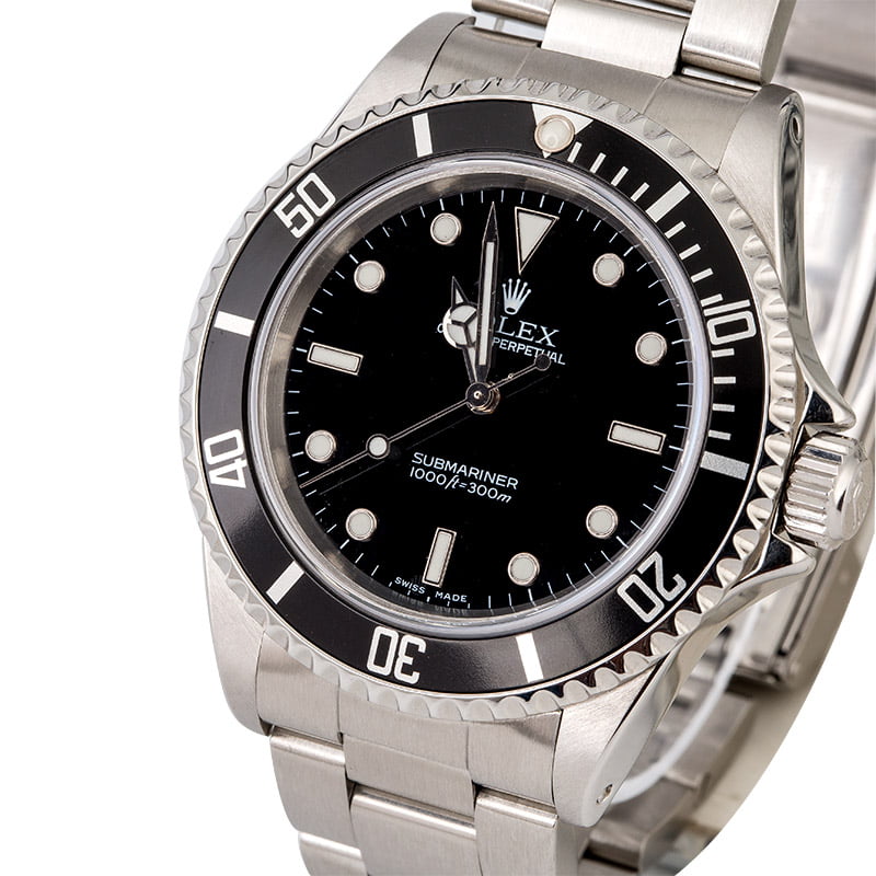 PreOwned Rolex Submariner 14060