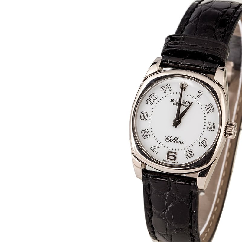 Rolex Cellini Danaos 6229 White Gold Case