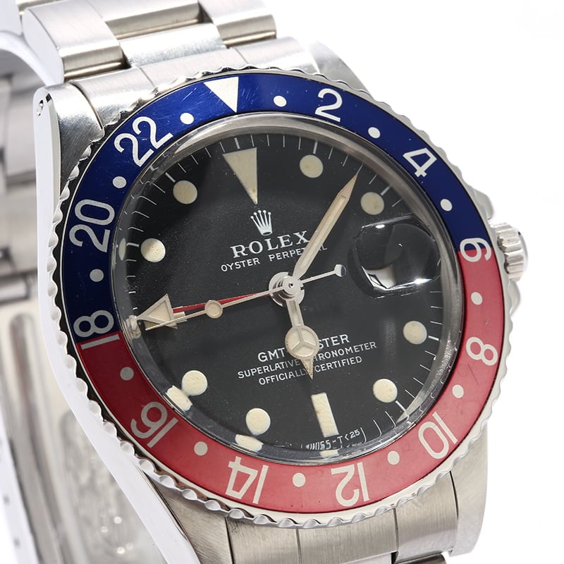 Vintage Rolex GMT-Master 1675 'Pepsi' Circa 1972