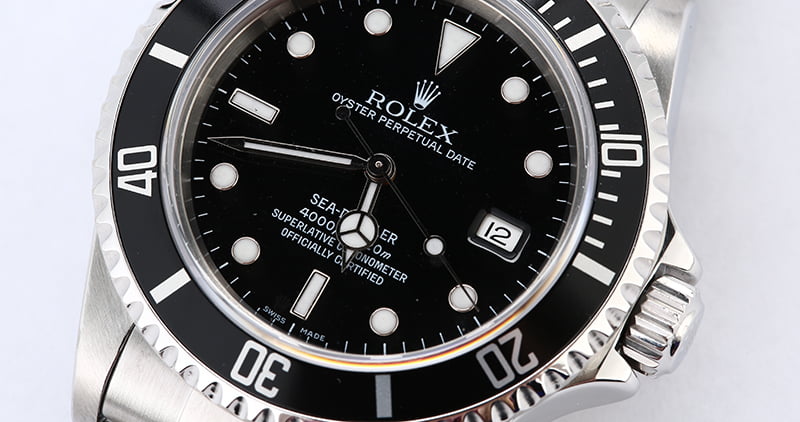 Rolex Sea-Dweller 16600 Diver's Timing Bezel