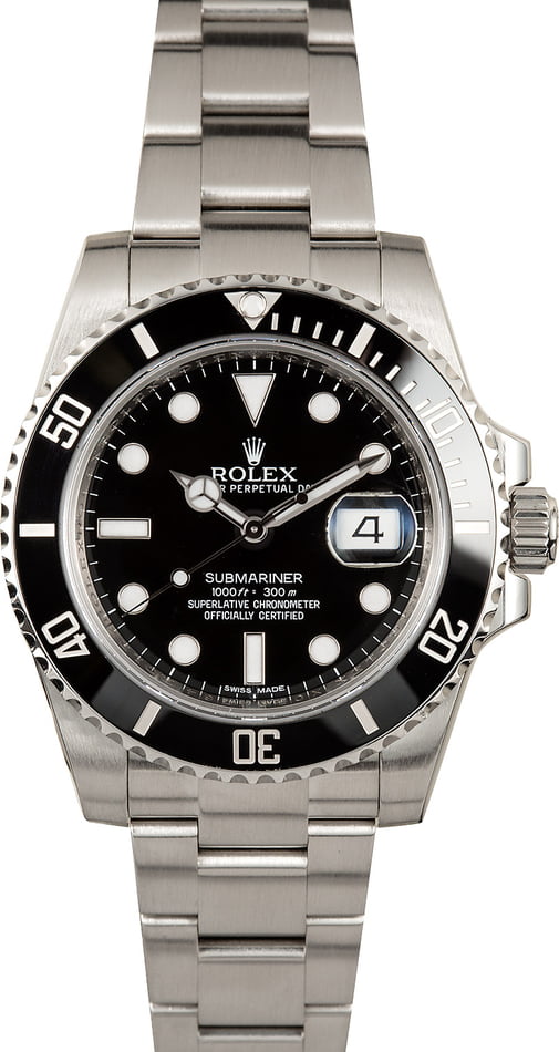 Unworn Rolex Submariner 116610 Ceramic Model