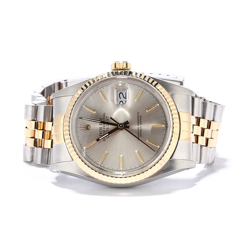 PreOwned Rolex Datejust 16013 Silver Dial