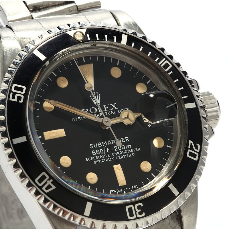 Vintage 1972 Rolex Red Submariner 1680