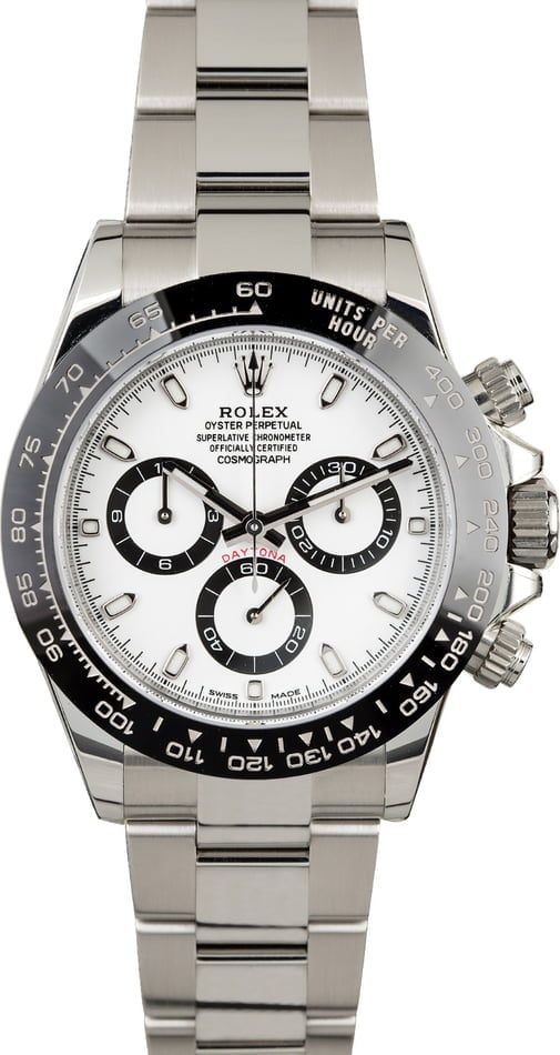 daytona ceramic white dial