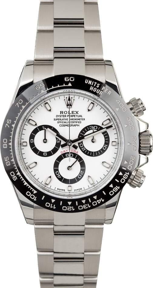 Rolex Daytona 116500 White Ceramic Bezel