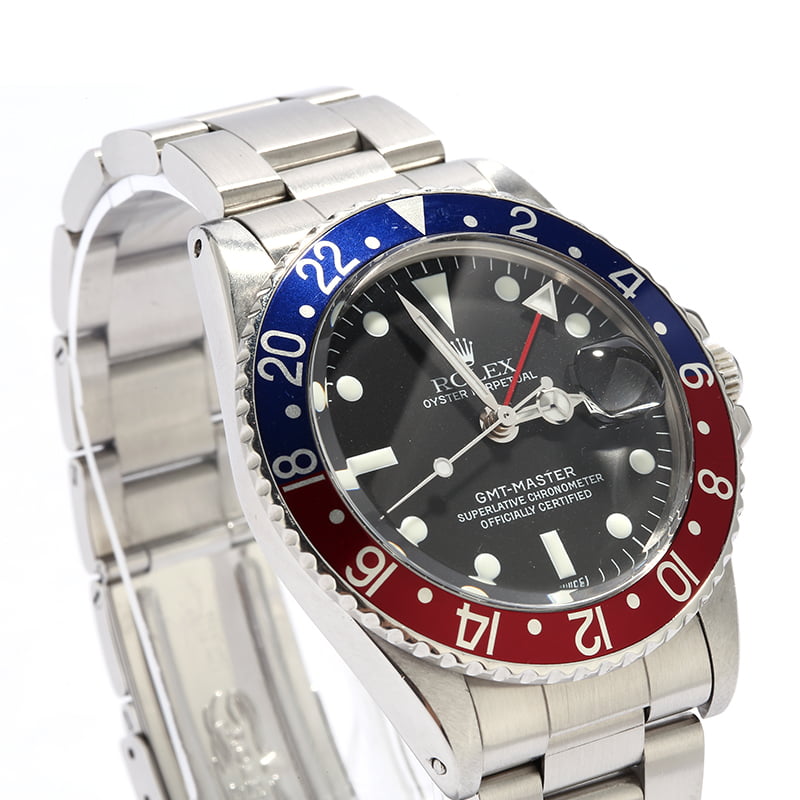 Vintage Rolex GMT-Master 1675 'Pepsi' Circa 1967