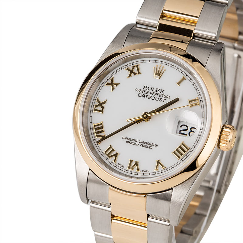 Rolex Datejust 16203 Two Tone Men's Watch