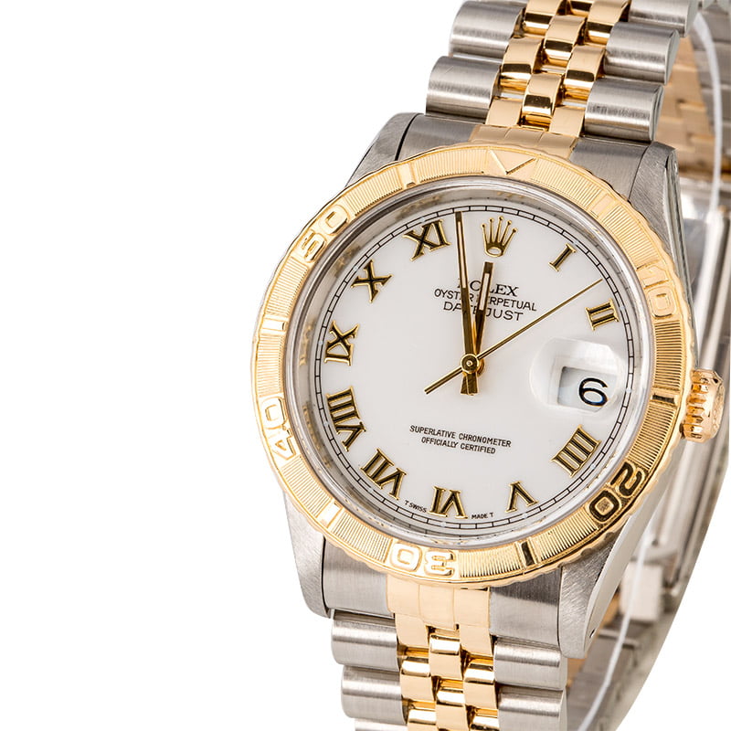 Used Rolex Datejust Turn-O-Graph 16263 Jubilee