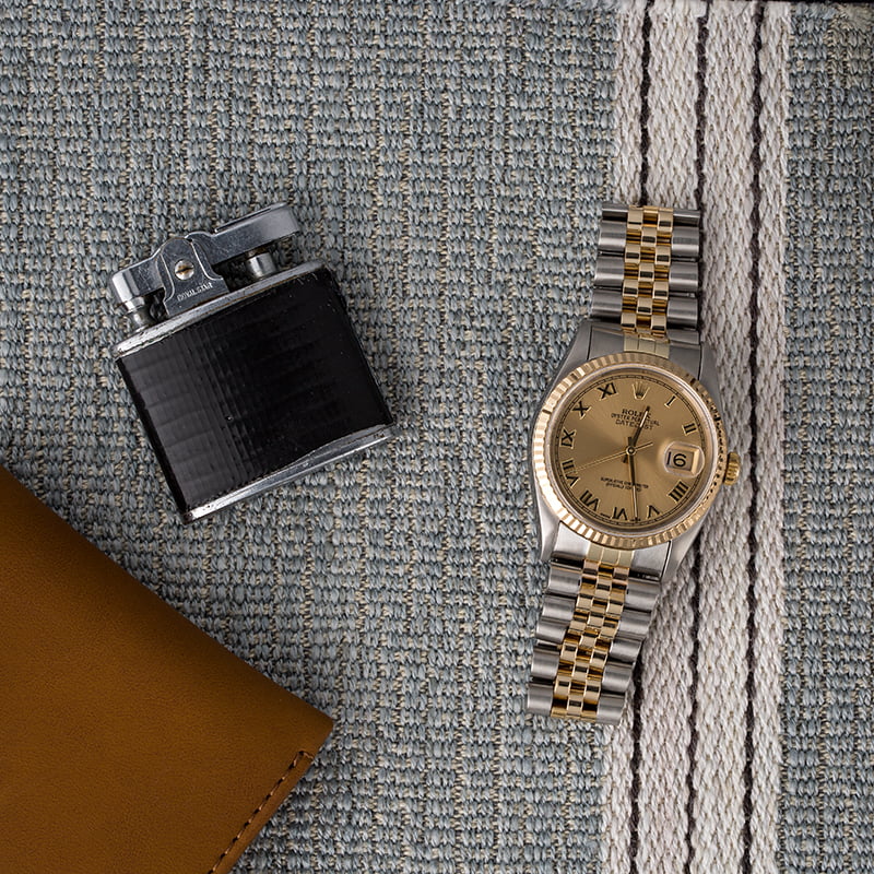 Pre-Owned Rolex Datejust 16233 Roman Dial