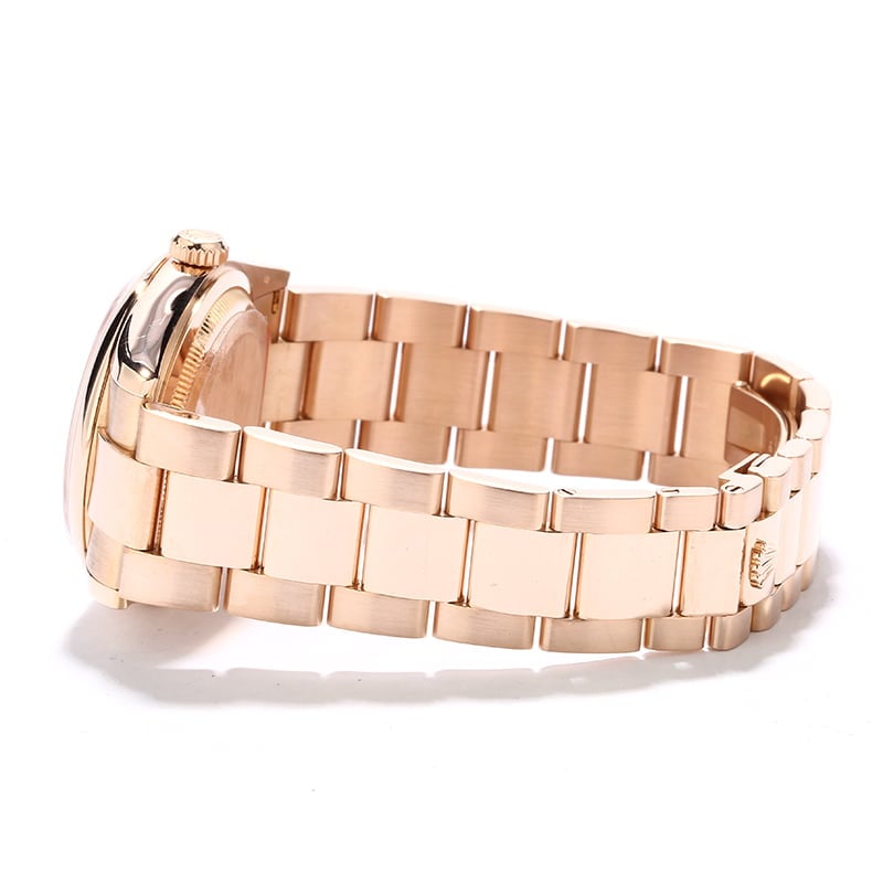 Rolex Day-Date 118205 with Everose Gold Oyster Bracelet