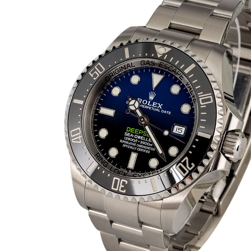 Used Rolex SeaDweller 126660 D-Blue Dial