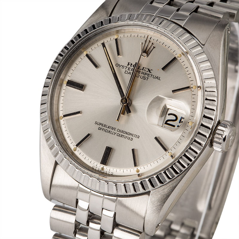 Rolex Datejust 1603 Silver 'Pie Pan' Dial