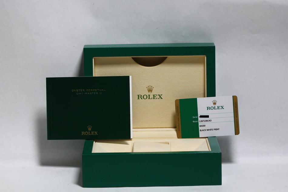 Rolex GMT-Master II Ref 126710 New Ceramic 'Pepsi' Model