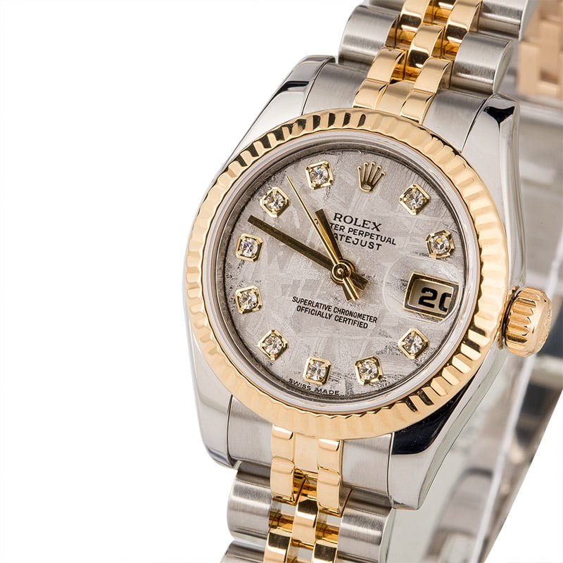 Used Rolex Datejust 179173 Meteorite Diamond Dial