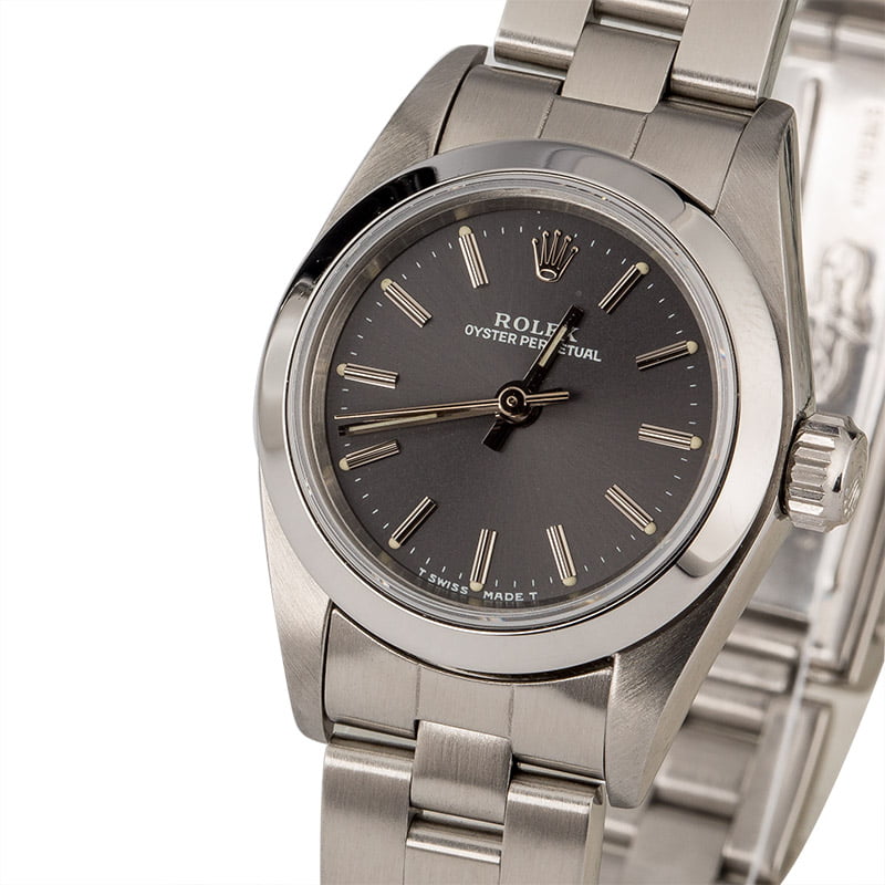 Used Rolex Oyster Perpetual 67180 Slate Dial