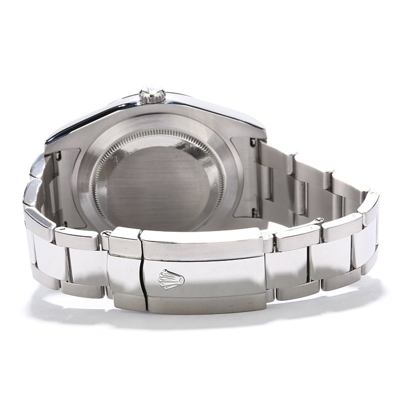 PreOwned Rolex Datejust II Ref 116334 Blue Index Dial