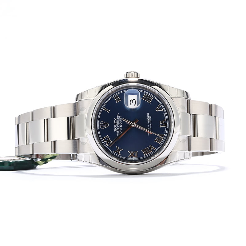 Unworn Rolex Datejust 116200 Blue Dial