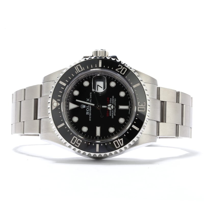 Used Rolex Sea-Dweller 126600 Red Lettering Ceramic Model