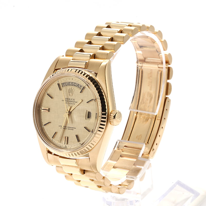 Used Rolex President 1803 Yellow Gold