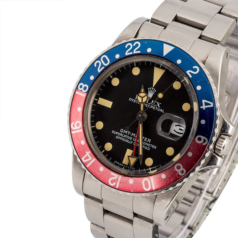 Vintage 1983 Rolex GMT-Master 16750 'Pepsi'