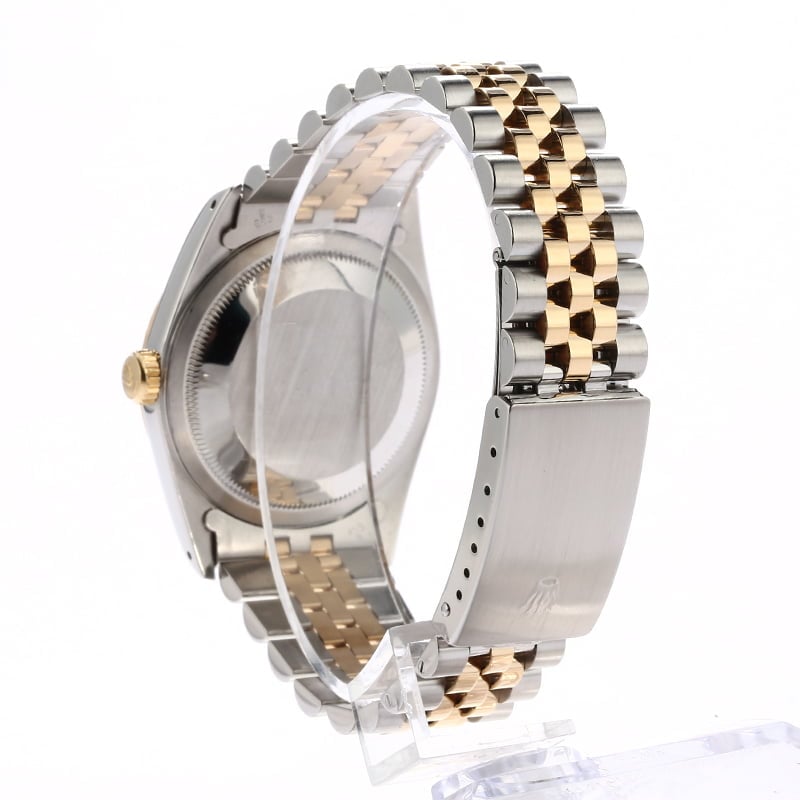 Used Rolex Datejust 16233 Ivory Pyramid Roman Dial