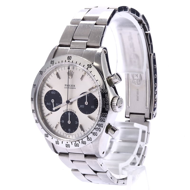 Vintage 1969 Rolex Daytona 6239 Silver Dial