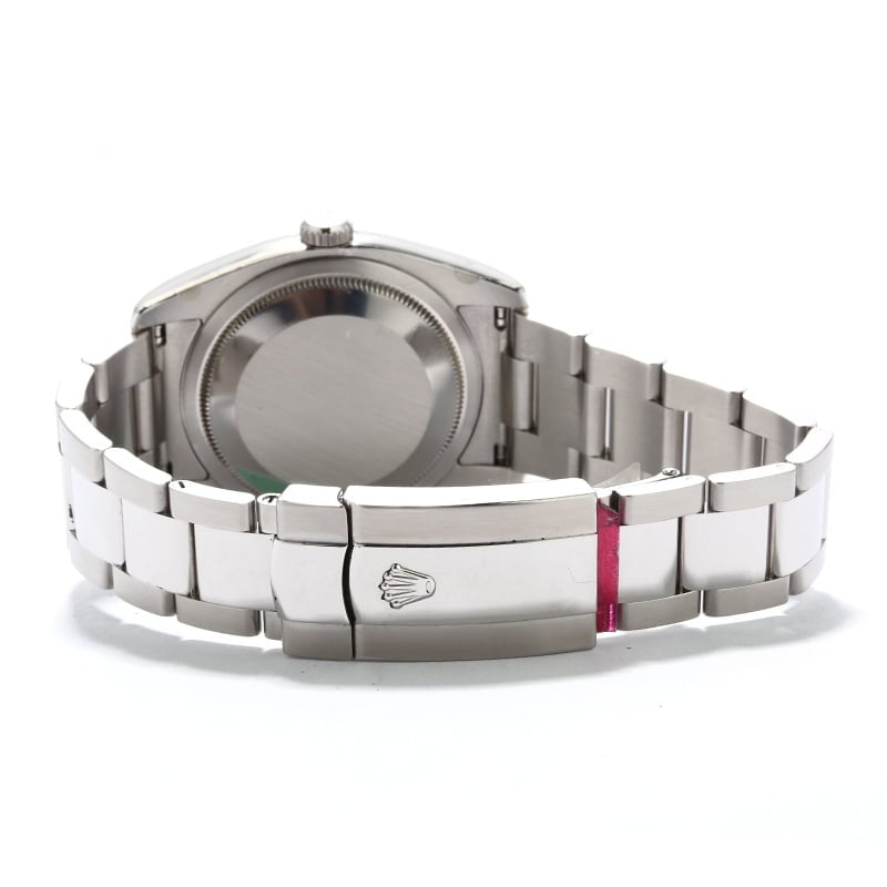 PreOwned Rolex Datejust 116200 Black Roman Dial