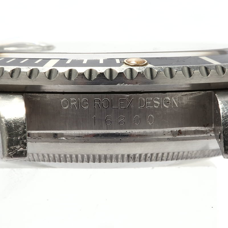 Vintage 1983 Rolex Submariner 16800 Stainless Steel